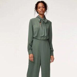 BNWT Aritzia Georgie long sleeve Jumpsuit size xs - Black
